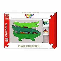 Пазлы Hape Серия George Luck: Крокодили E6508