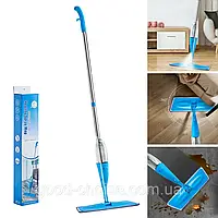 Швабра с распылителем для мытья полов Water Spray Mop, Синяя / Швабра для уборки