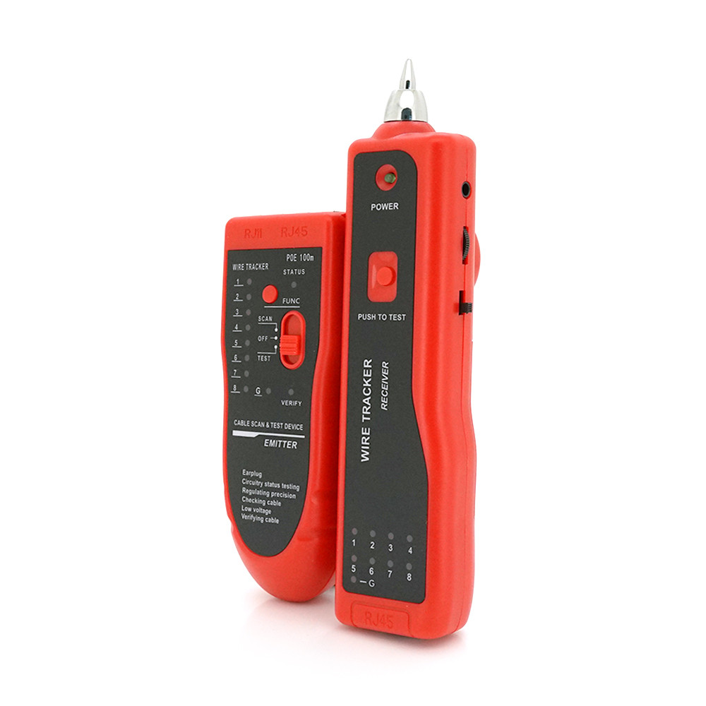 Тестер для пошуку кабелю 801-2 + POE live line finder