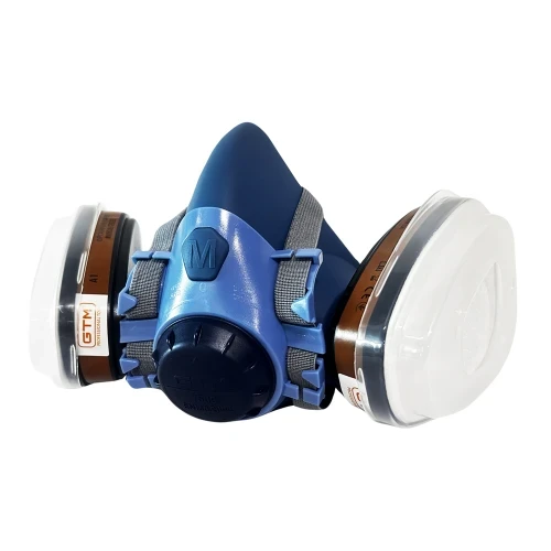 Набір маляра GTM 7500A1-KIT: напівмаска 7500-M з фільтрами 701-А1, передфільтрами 7N11, тримачами 510 (872117)
