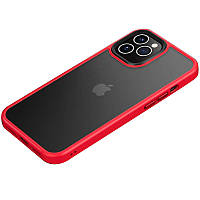 TPU+PC чехол Metal Buttons для Apple iPhone 12 Pro / 12 (6.1")