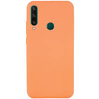 Чехол Silicone Cover Full without Logo (A) для Huawei Y6p Жовтогарячий/Papaya