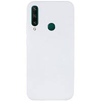 Чехол Silicone Cover Full without Logo (A) для Huawei Y6p Білий/White