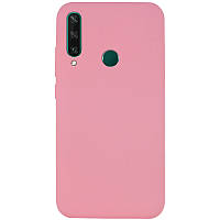 Чехол Silicone Cover Full without Logo (A) для Huawei Y6p Рожевий/Pink