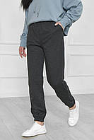 Спортивные штаны женские темно-серого цвета 160027T Бесплатная доставка
