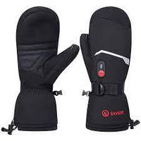 Варежки с подогревом Savior Heated Mittens Black L