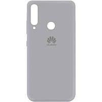 Чехол Silicone Cover My Color Full Protective (A) для Huawei Y6p Сірий/Stone