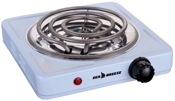 Електроплитка (SB-062) 1-конфорка1000Вт/спіраль, SeaBreeze, Арт.47592