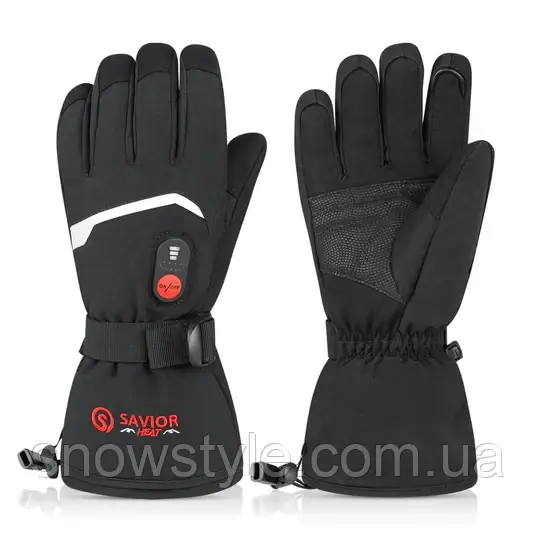 Рукавички з підігрівом Savior Heated Gloves Black M