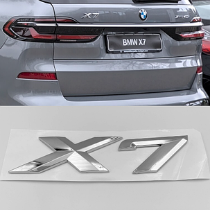 Емблема (шильдік, логотип) кришки багажника BMW (БМВ) X7 series (G07) 2019-…- NEW Хром, фото 1