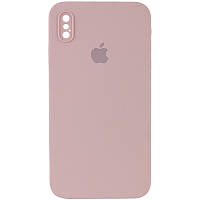 Чехол Silicone Case Square Full Camera Protective (AA) для Apple iPhone XS Max (6.5")