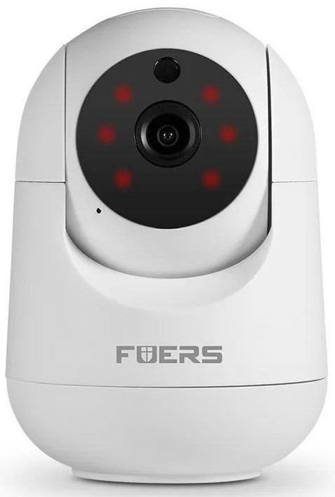 Поворотная Wi-Fi IP камера видеонаблюдения Fuers T09T 1080P Tuya Smart, 3MP. - фото 1 - id-p2038284105
