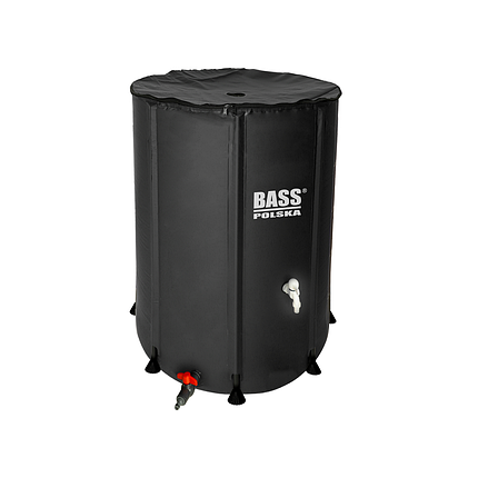 Бочка для дощової води 1000 л, чорна Bass Polska BH 80000, фото 1