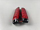 Ліхтар LED габаритний світлодіодний 24V IP67 6 led діодів SMD червоний , оптична лінза + кріплення для авто, фото 2