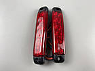 Ліхтар LED габаритний світлодіодний 24V IP67 6 led діодів SMD червоний , оптична лінза + кріплення для авто, фото 5