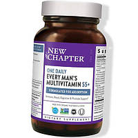 Витамины для мужчин после 55 лет Every Man's 55+ One Daily Multivitamin New Chapter 24вегтаб (36377025)