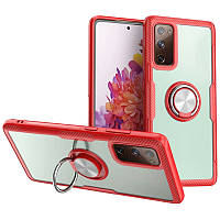 TPU+PC чехол Deen CrystalRing for Magnet (opp) для Samsung Galaxy Note 20