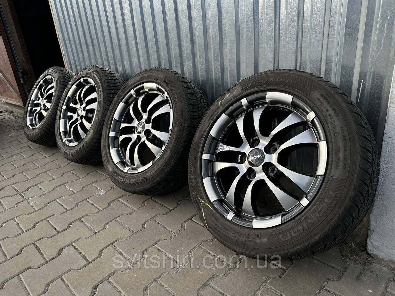 Диски Ronal 5/112 R16 7J ET40 + 205/55R16 Goodyear Nokian - фото 2 - id-p2038364366