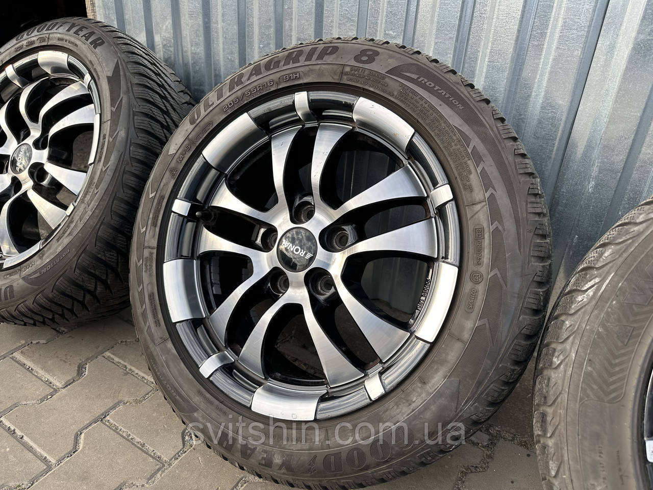 Диски Ronal 5/112 R16 7J ET40 + 205/55R16 Goodyear Nokian - фото 3 - id-p2038364366