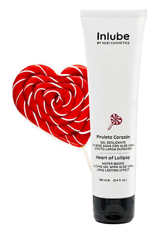 Унікальний лубрикант Inlube Lollipop на водній основі Naturfluid NUEI 100 ml, фото 1