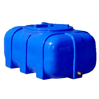 Ємність 100 л овальна двошарова