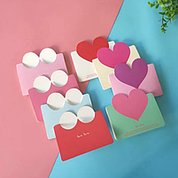 Вітальна листівка, Листівка до Дня Святого Валентина, Листівка Романтична, Листівка у формі серця, фото 3
