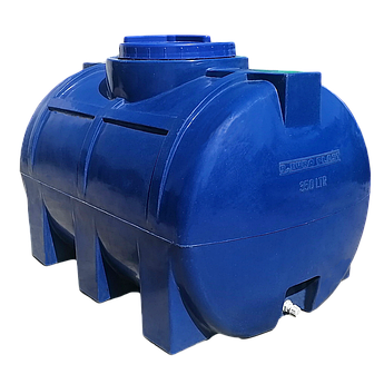 Ємність 350 л горизонтальна двошарова