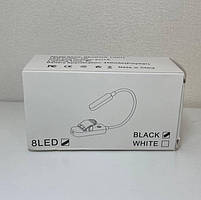 Лампа для читання книг із затиском, Перезаряджається світильник із затискачем 8 led 3 режиму, фото 2