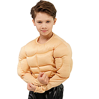 Костюм бодибилдер для детей с искусственными мышцами на Хэллоуин ABC размер M
