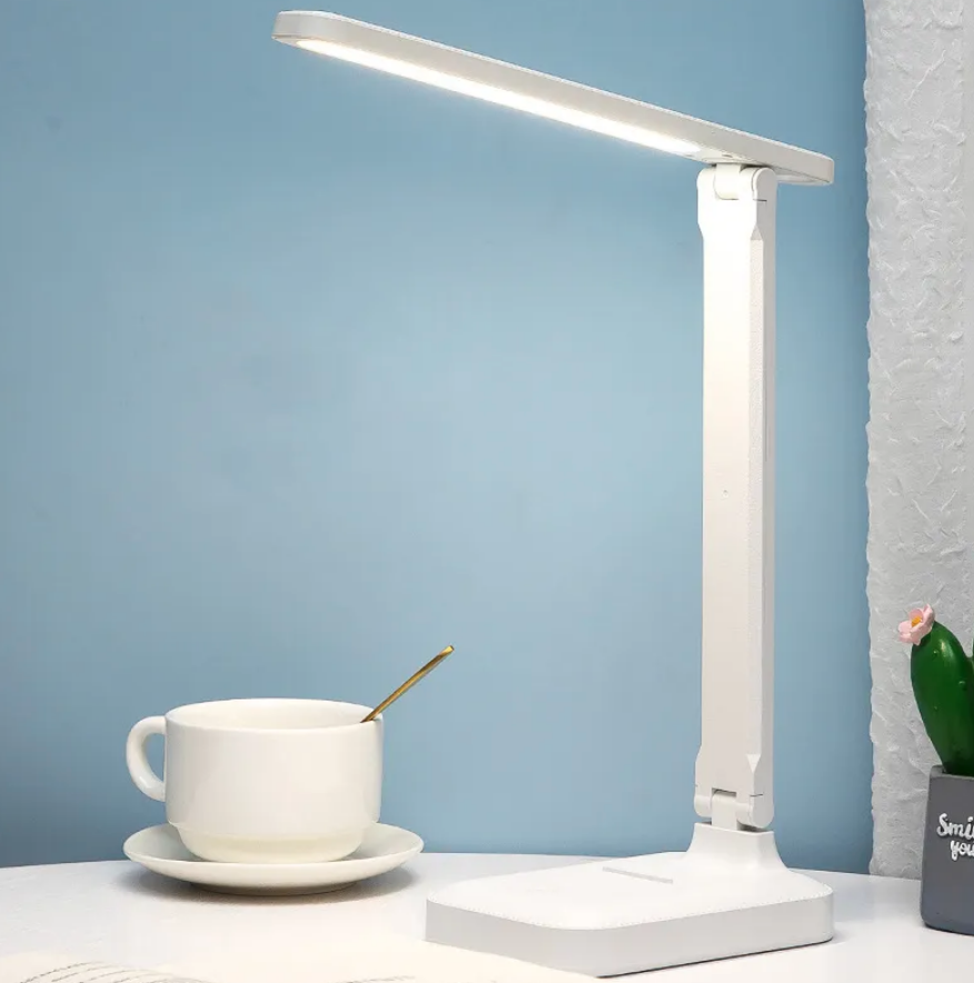 Світлодіодна перезарядна настільна лампа 1200 mAh 3 режими, фото 1