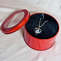 Металеві коробочки для біжутерії, круглі, фото 4