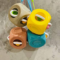 Іграшка антистрес Simple Dimple спіннер куб, фото 3