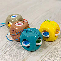 Іграшка антистрес Simple Dimple спіннер куб, фото 5