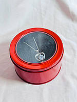 Металеві коробочки для біжутерії, круглі, фото 6