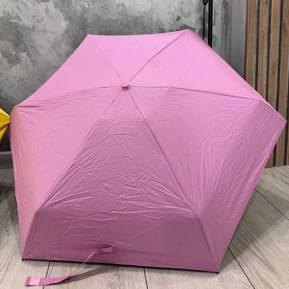 Міні-кишенькова парасолька від дощу Рожевий, фото 1