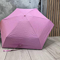Міні-кишенькова парасолька від дощу Рожевий, фото 4