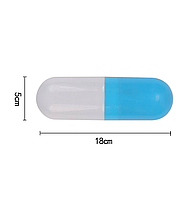 Міні-кишенькова парасолька від дощу Синій, фото 2