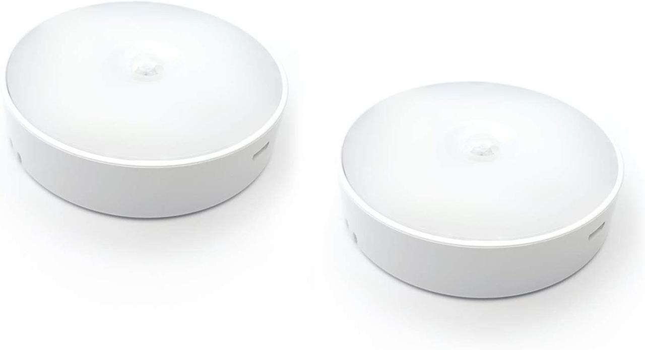 Світло з датчиком руху, USB акумуляторний нічник 2 шт., фото 1