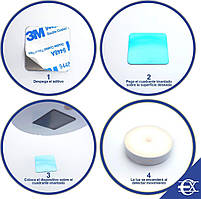 Світло з датчиком руху, USB акумуляторний нічник 2 шт., фото 5