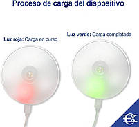 Світло з датчиком руху, USB акумуляторний нічник 2 шт., фото 6