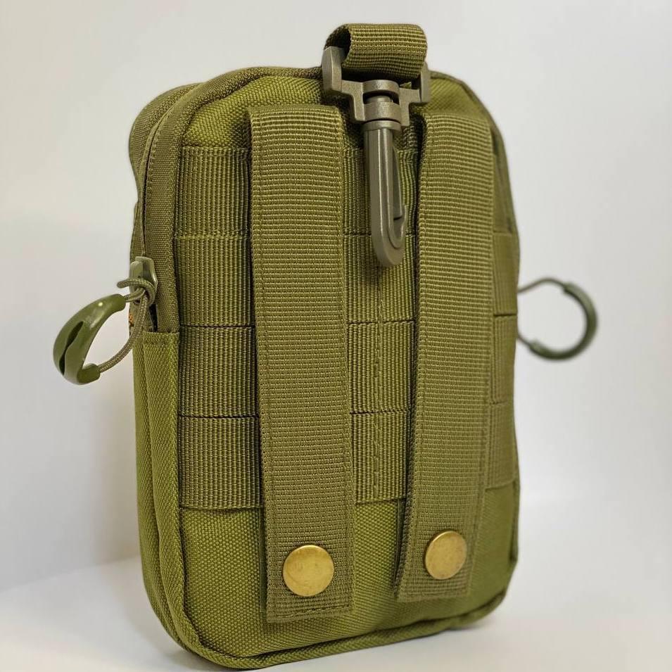 Сумка на пояс штурмова Туристична Mini warrior Олива, фото 1
