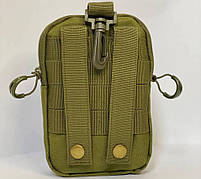 Сумка на пояс штурмова Туристична Mini warrior Олива, фото 3