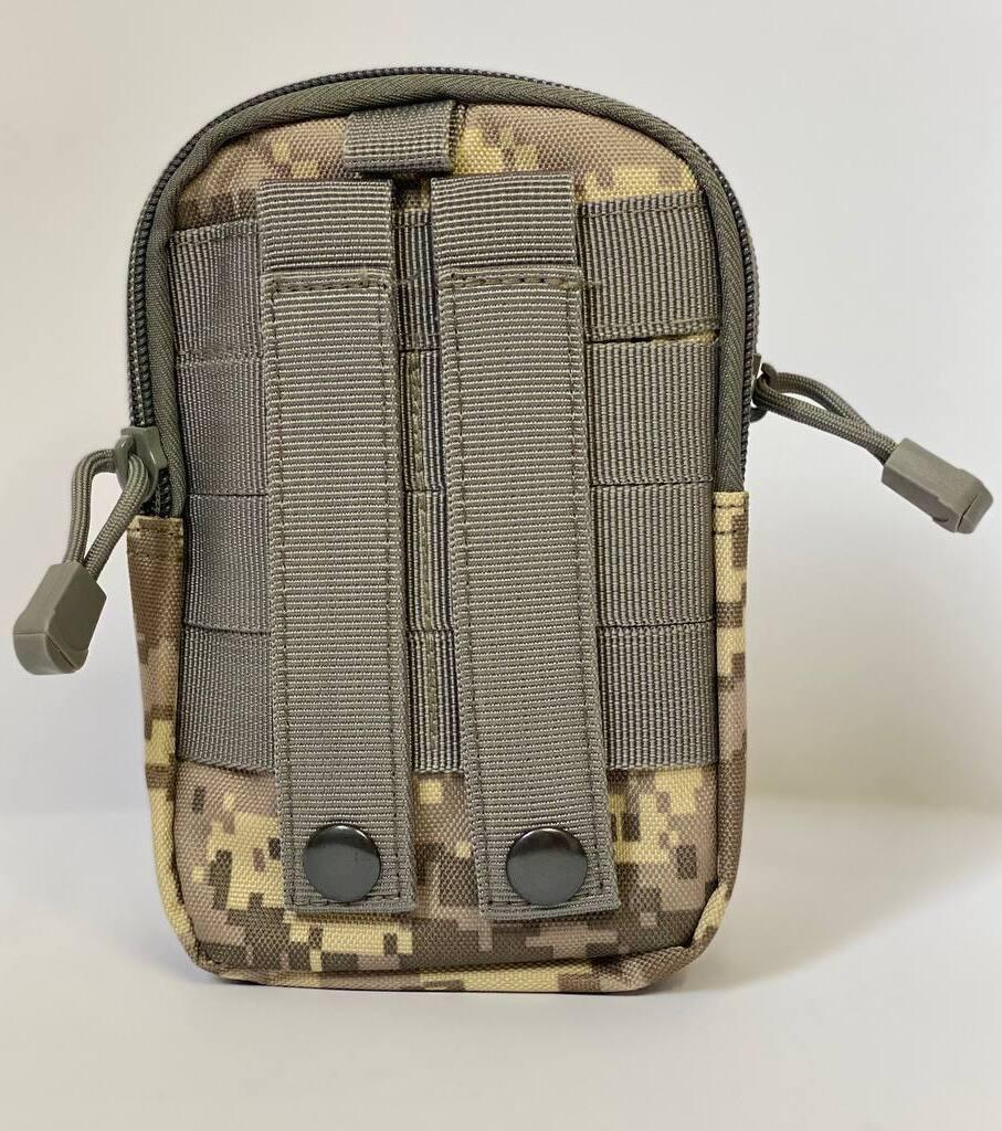 Сумка на ремінь Туристична штурмова Mini warrior Піксель Бежевий, фото 1