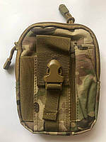 Сумка на ремінь Туристична штурмова Mini warrior Піксель Бежевий, фото 4
