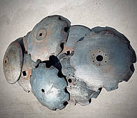 Диск борони БДТ ромашка 10 пелюсток/гладкий D=650 мм,h=6,3мм, ф 46мм з бронесталі, фото 10