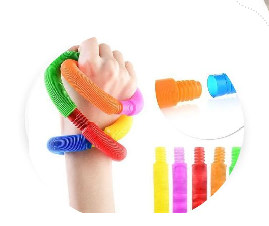 Розвивальна іграшка-антистрес Pop Tubes 1 шт., фото 1