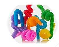 Розвивальна іграшка-антистрес Pop Tubes 1 шт., фото 3