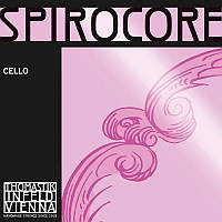 Струна Thomastik-Infeld S28 Spirocore Spiral Core Chrome Wound 4/4 Cello G String Medium Tension