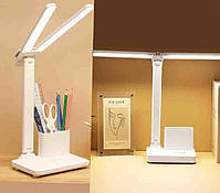 Акумуляторна настільна лампа  з подвійним освітленням 3000 mAh, 3 режими, фото 2