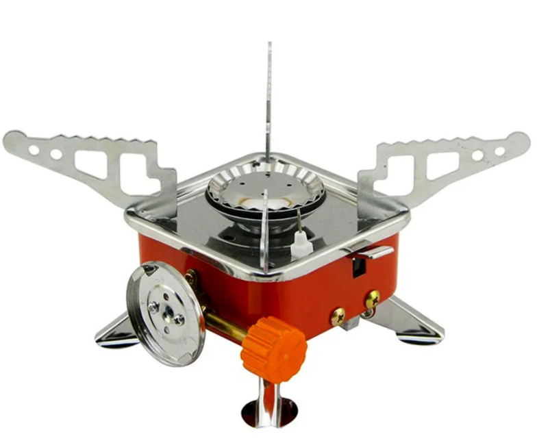 Газовий пальник, плита туристична Kovar K-202 з п'єзопідпалом, фото 1